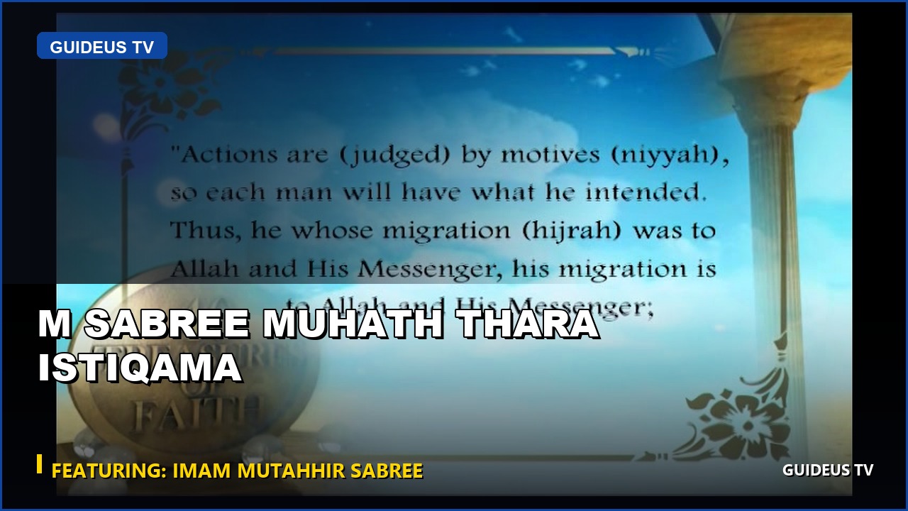 M Sabree Muhath Thara Istiqama